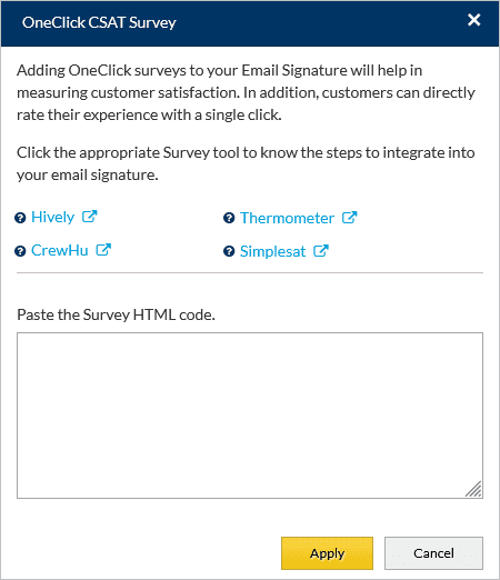 OneClick Survey