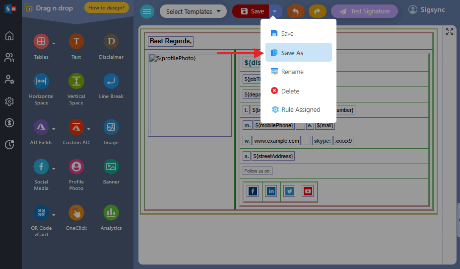 click copy template click copy template