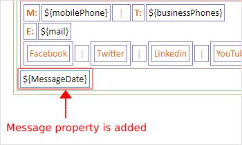 Message Property is added
