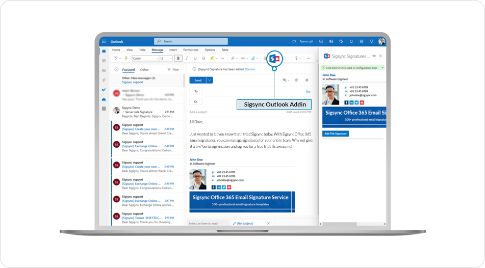 Email Signatures in Outlook