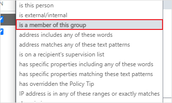 Add multiple selected groups in the sender’s scope