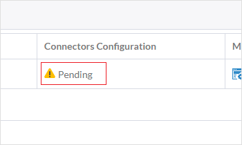 Check Connectors Configuration
