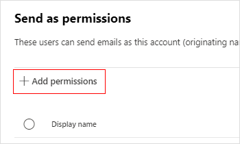 Add mailbox permission