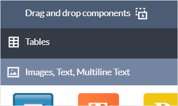 Drag and drop the image icon