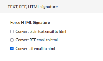 convert plain text to html