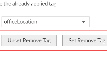 Remove Tag to remove an empty AD field