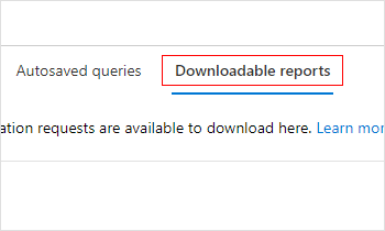 select downloadable reports
