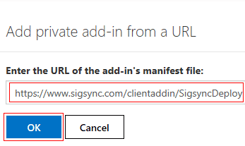install Sigsync addin install-sigsync-addin