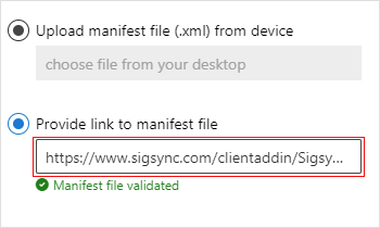 manifest-file-validated