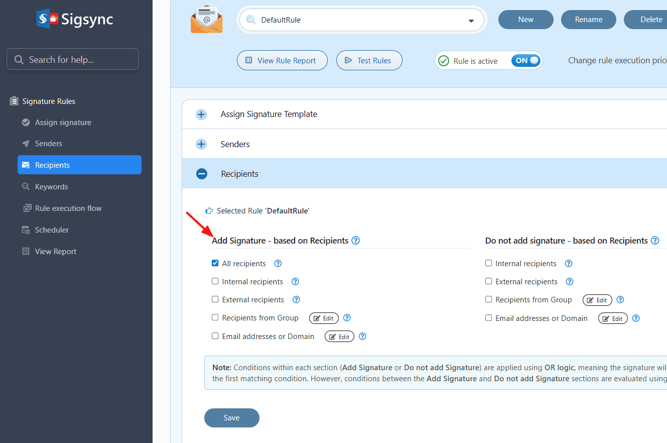 Add Signature Recipients Add Signature Recipients