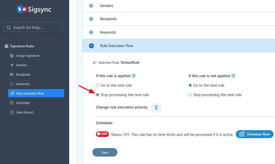 stop processing the rules if rule is applied stop-processing-the-rule-if-rule-is-applied