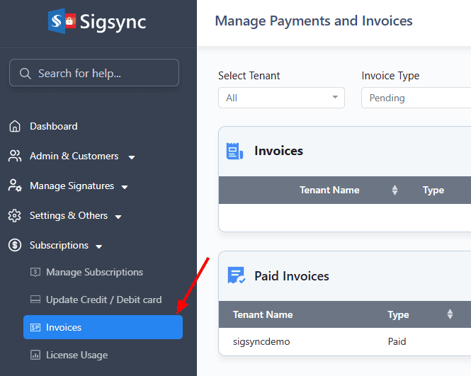 Click Invoices click-invoices