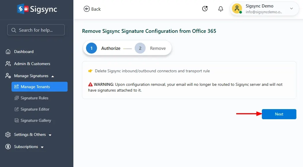 Configuration Removel Configuration Removel