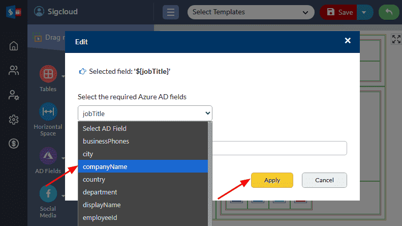 Edit Dynamic (Azure AD) fields Edit Dynamic (Azure AD) fields