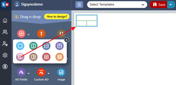 Two rows with merged columns Two rows with merged columns