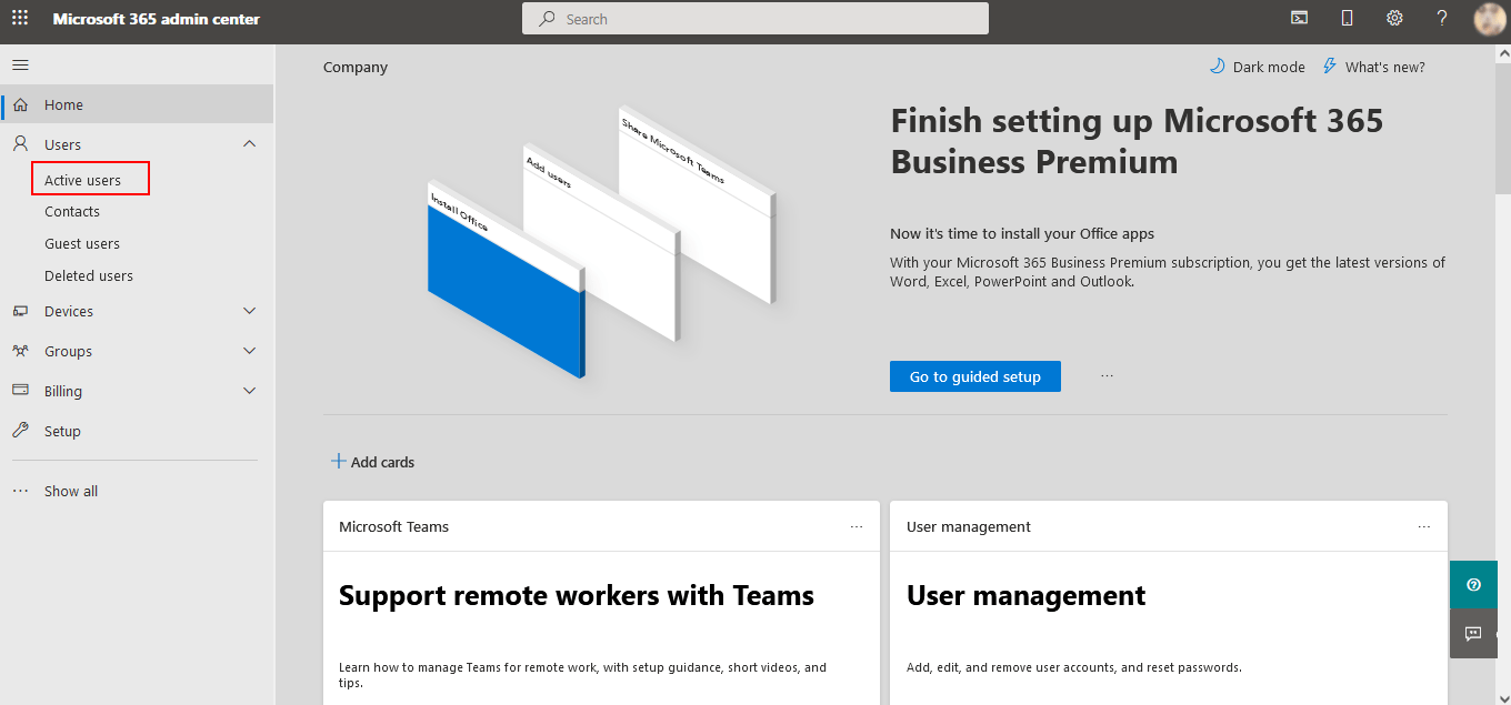 office-365-admin-center office-365-admin-center