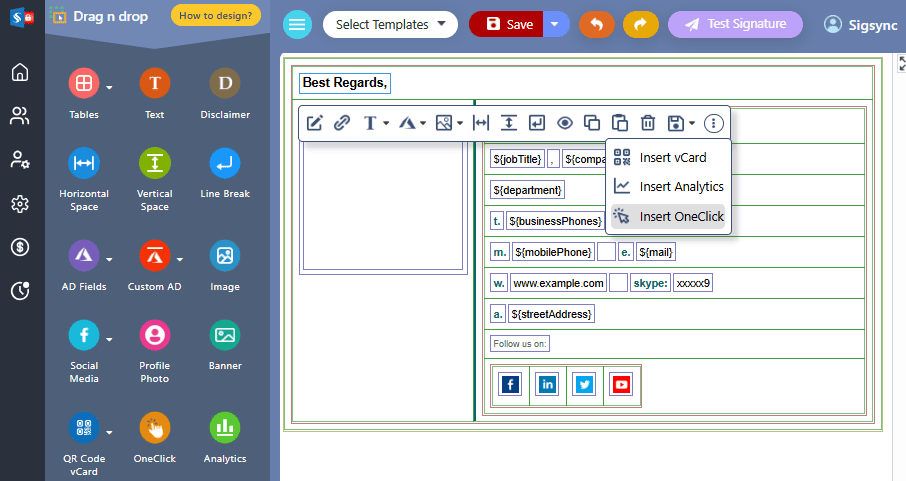 OneClick Survey OneClick Survey