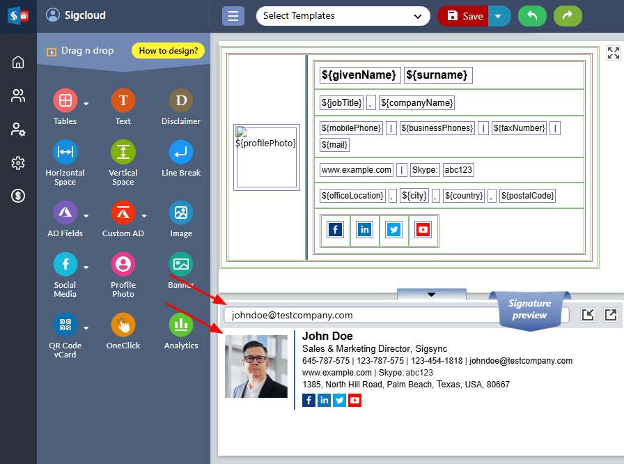Preview User Details Preview User Details