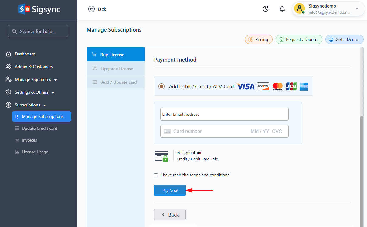 payment method payment method