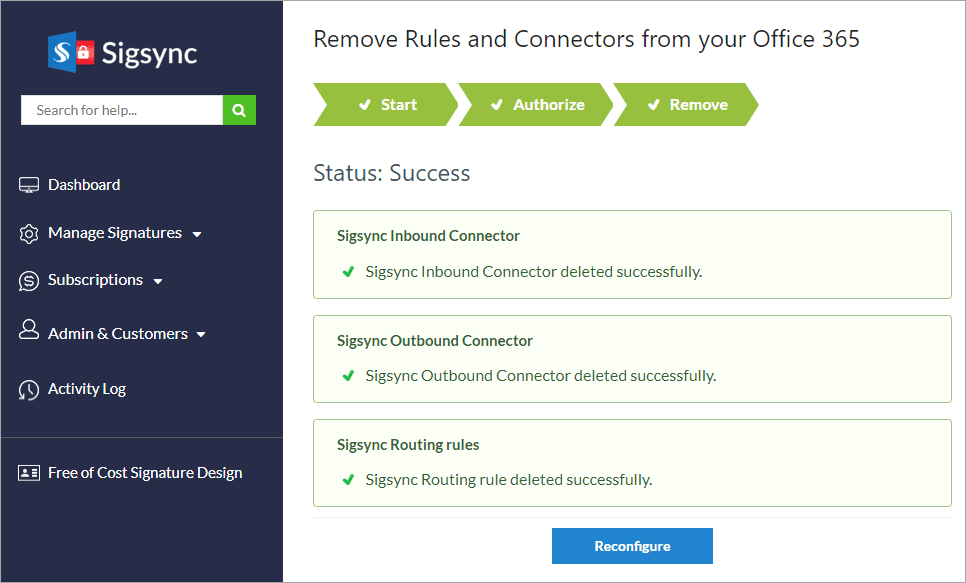 remove-connectors-status