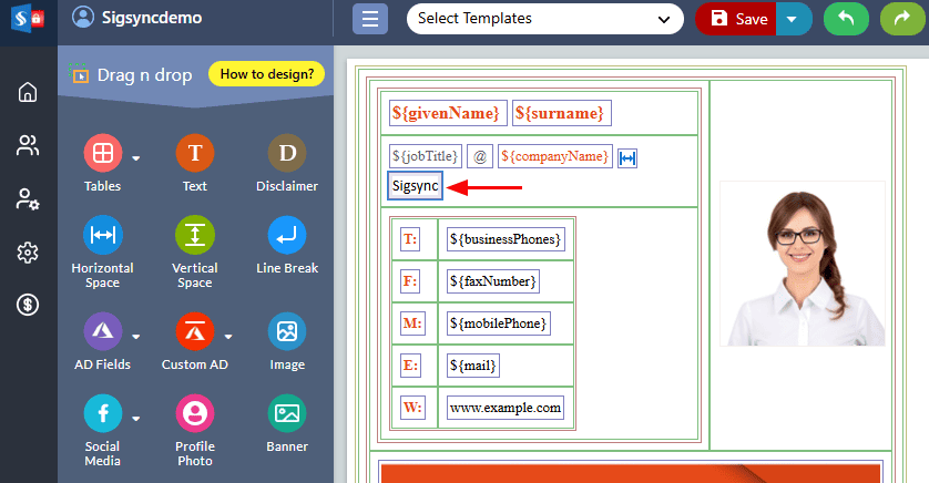 Remove the default text Remove the default text