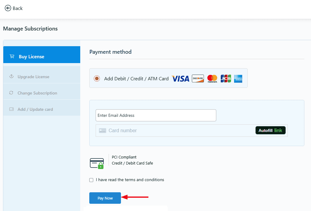 payment method payment method