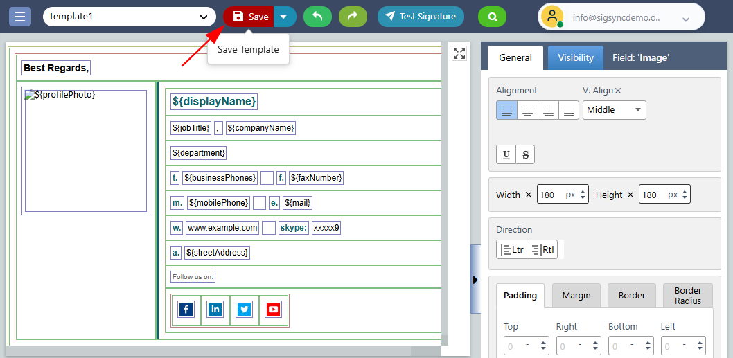 Save Template Save Template