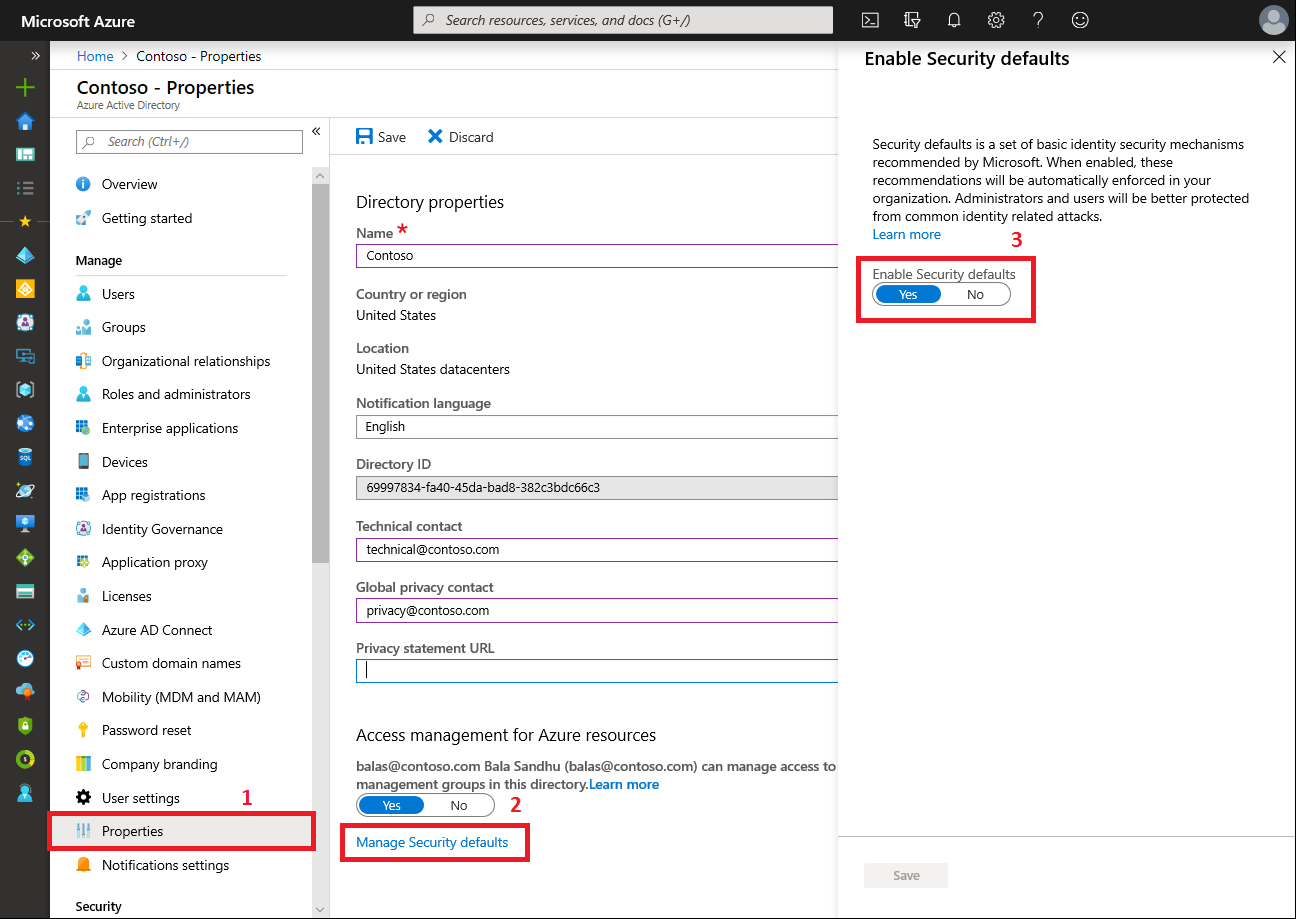 security-defaults-azure-ad-portal microsoft-azure