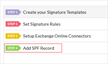 Add Sigsync domain to SPF record