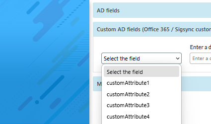 Add Custom AD fields in Email Signature Template