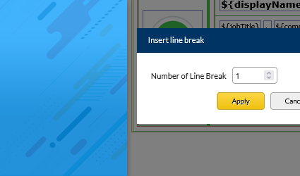How to add or remove a new line