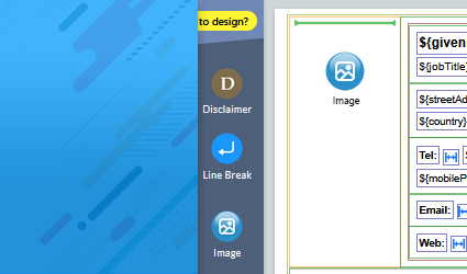 How to add profile photo in Signature