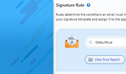 Create, manage Signature Rules