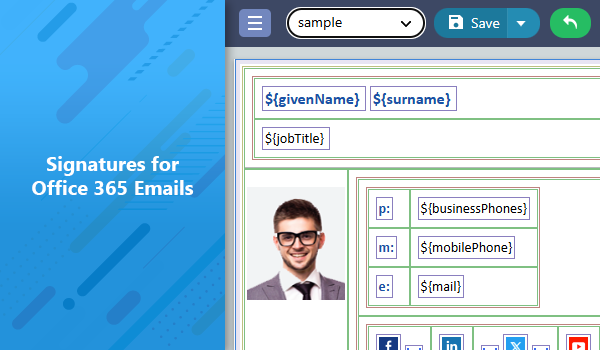 Add signatures to your tenant