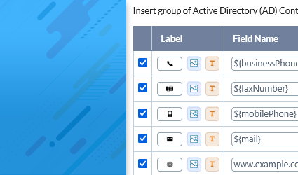How to Add Contact Fields in Email Signature Template